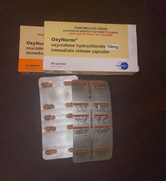 The availability of Oxycodone in the Black market